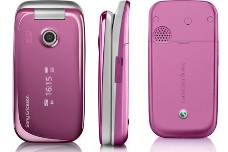 Sony Ericsson Z750 fucsia