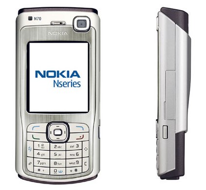 Nokia N70 gris metalizado