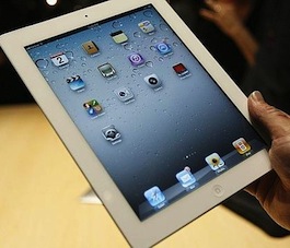 iPad blanco